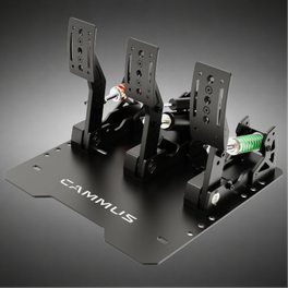 CAMMUS LC100 V4 Pedalset, 200kg Load-Cell-Sensor, Hall-Sensor - schwarz