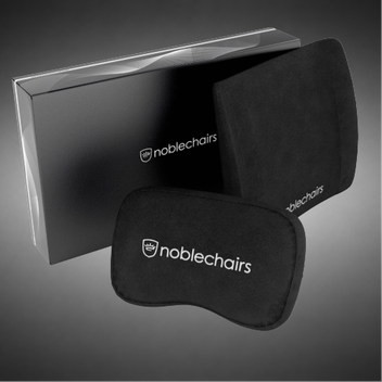 noblechairs Memory Foam Kissen-Set - schwarz