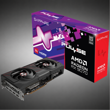 Sapphire Pulse Radeon RX 9070 Gaming Grafikkarte, 16384 MB GDDR6